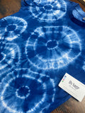 Robe T-Shirt  tie dye bleu